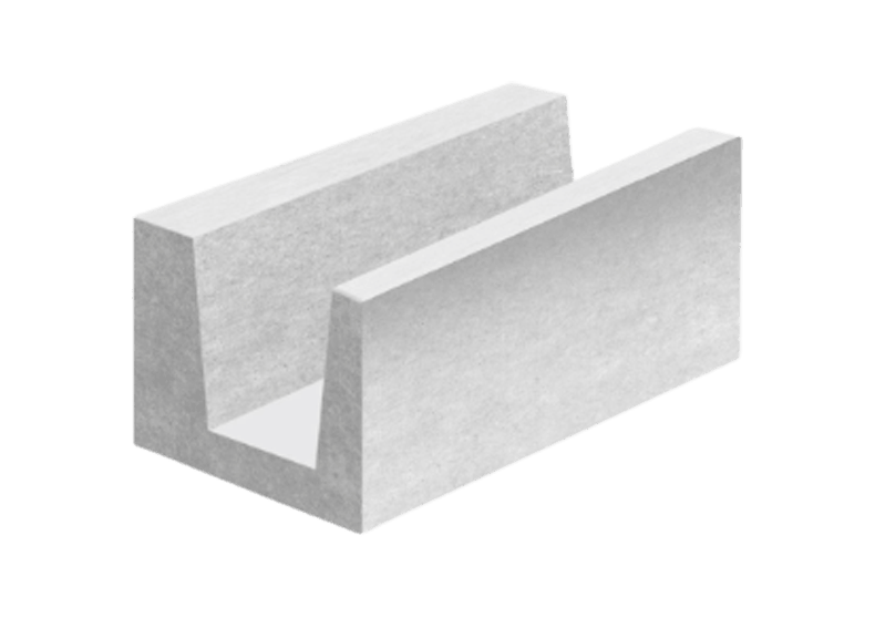 U-блок ЛСР D500 500х375х250 мм