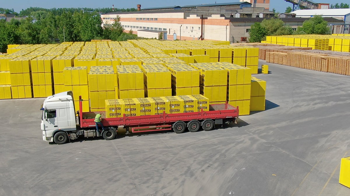 Газобетонный блок ISTKULT D400 B2,5 625х500х250 мм фото 4