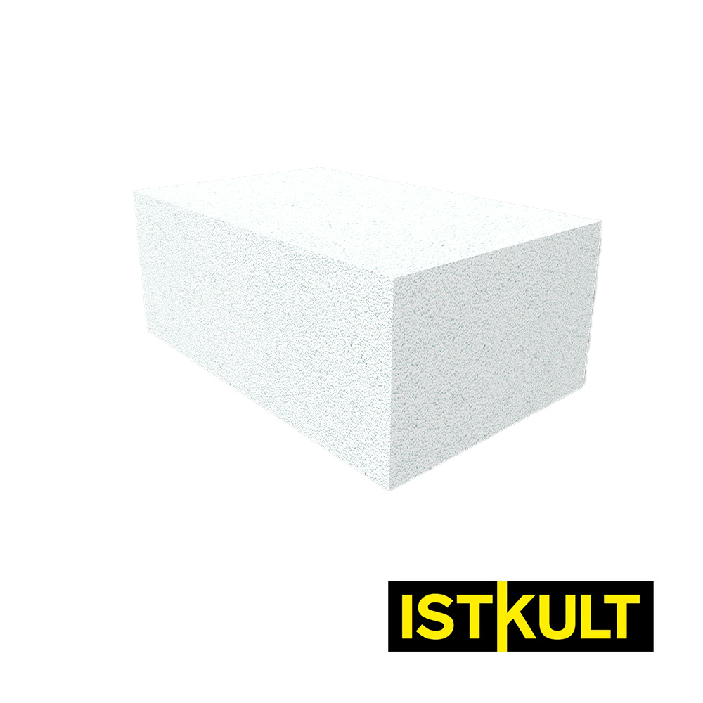 Газобетонный блок ISTKULT D400 B2,5 625х400х200 мм